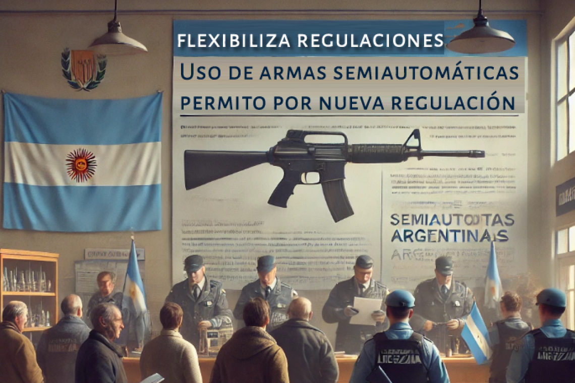 Gobierno flexibiliza regulaciones y permite uso de armas semiautomáticas en deportes autorizados por ANMaC