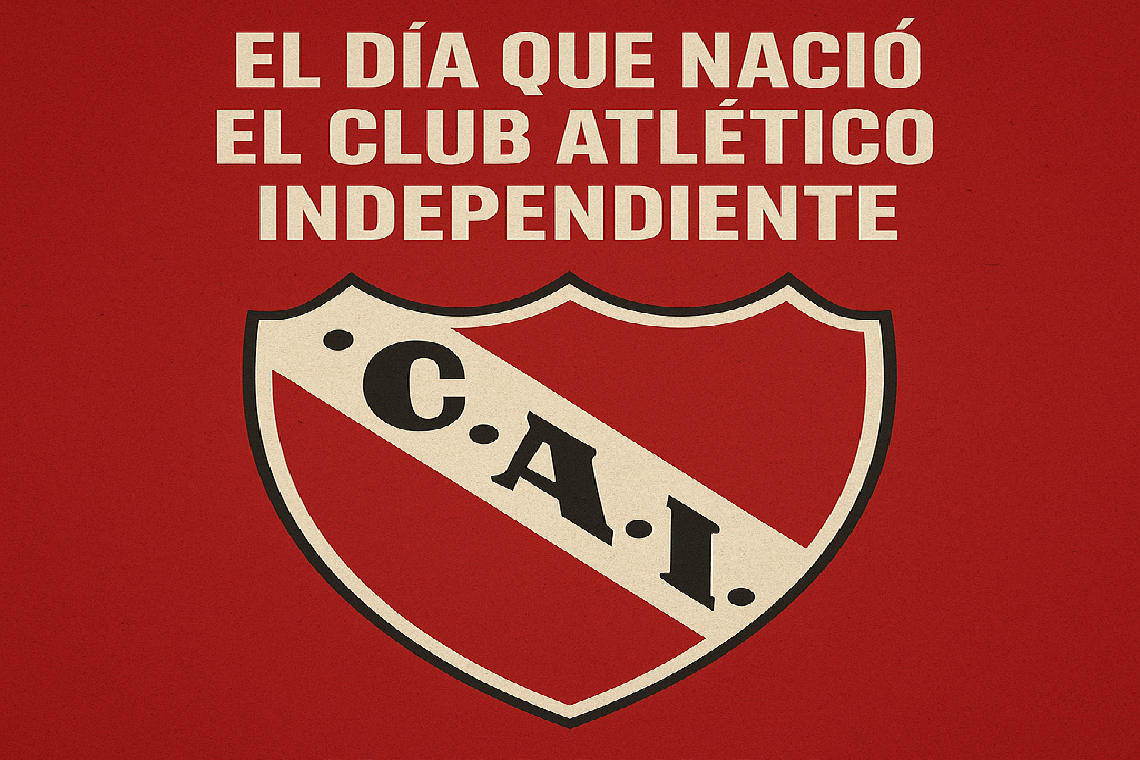 4 de agosto de 1904: el día que nació el Club Atlético Independiente en Avellaneda