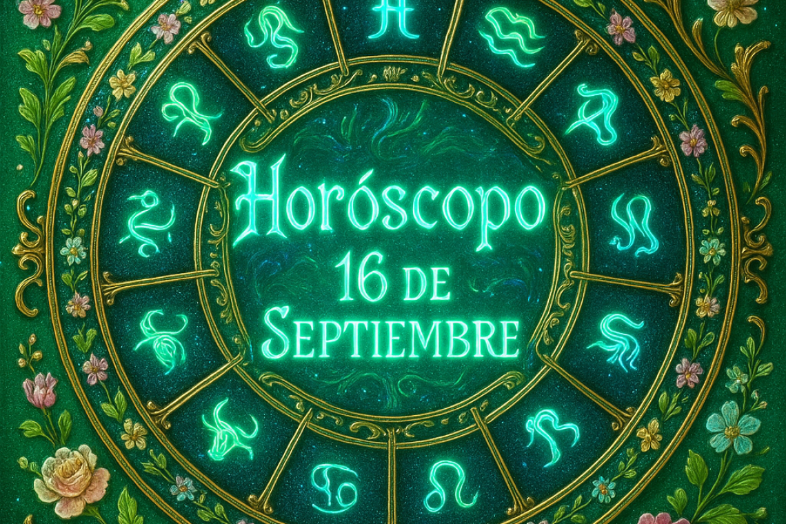 Horóscopo para  hoy martes 16 de septiembre 2025