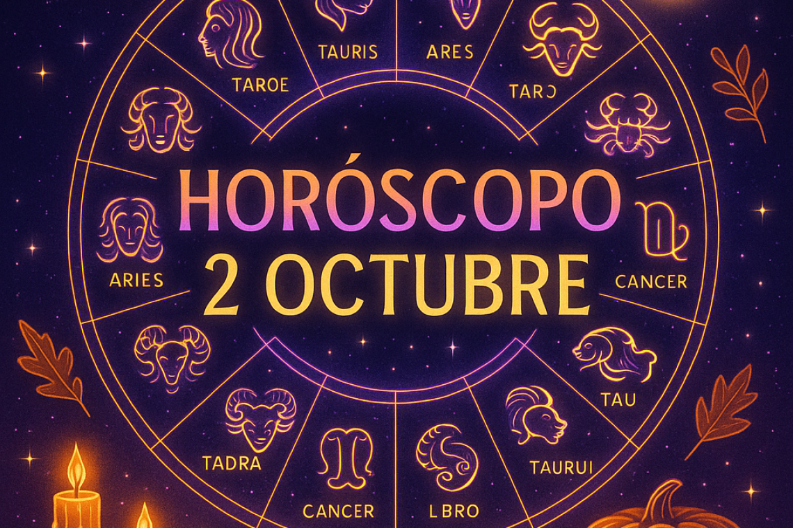 Horóscopo para hoy, jueves 2 de octubre 2025