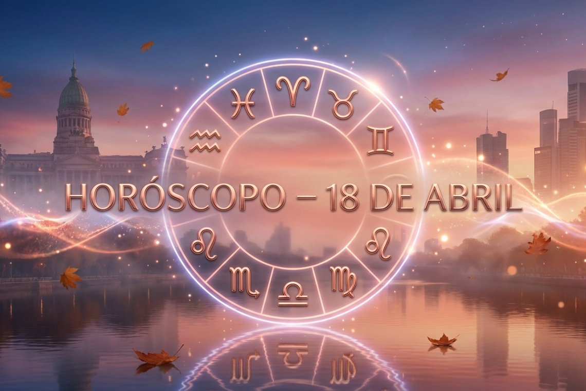 Horóscopo para hoy, sábado 18 de abril 2026: las predicciones para los 12 signos zodiacales avellaneda
